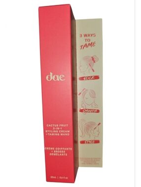 Dae Cactus Fruit 3-in-1 Styling Cream + Taming Wand, NIB